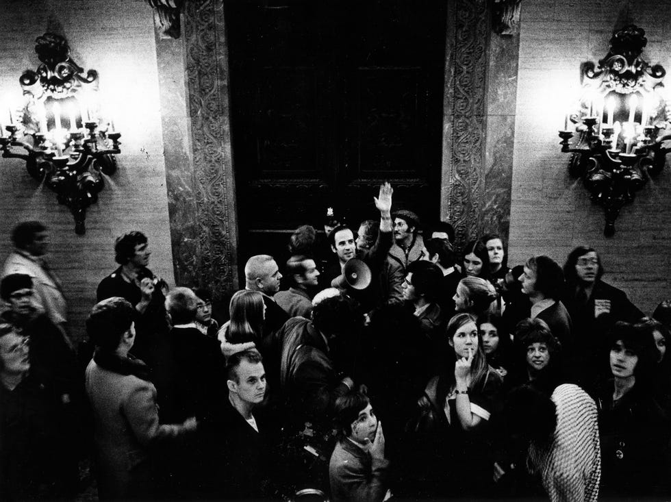 Sen. Joe Biden at the DuPont Hotel on Nov. 1972 in Wilmington, DE.