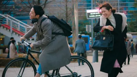 Content K A scene for Korean drama Something In The Rain