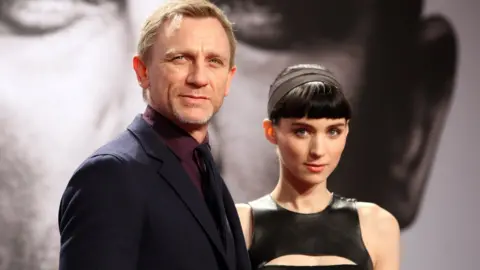 Getty Images Daniel Craig and Rooney Mara at a screening of The Girl With The Dragon Tattoo