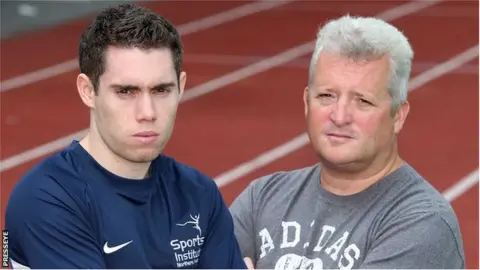 Presseye Stephen Maguire (right) used to coach Paralympics star Jason Smyth