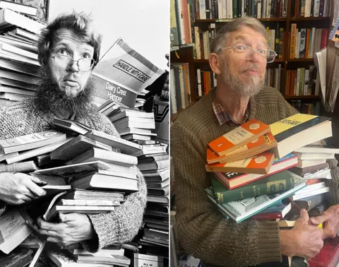 Scarthin Books Old and new photos of Dave Mitchell