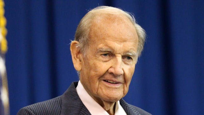 Former senator George McGovern died Oct. 21. He was 90.
