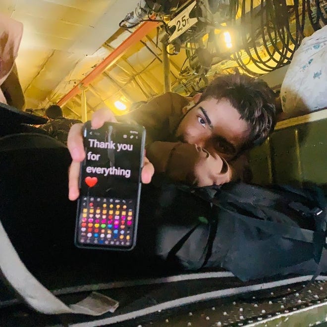 Alex Cornell du Houx is a Marine combat veteran, a former Maine state lawmaker and president of Elected Officials to Protect America. He helped Afghans escape the Taliban.