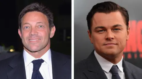 Getty Images Jordan Belfort and Leonardo DiCaprio