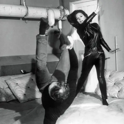 Getty Images Diana Rigg in The Avengers