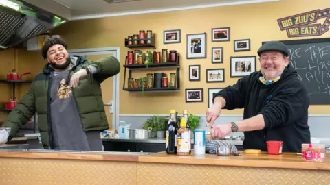 UKTV Big Zuu and Johnny Vegas