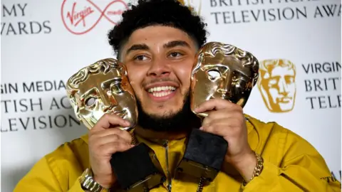 EPA Big Zuu at the Bafta TV Awards