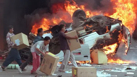 AFP Rioting in Jakarta, 1998