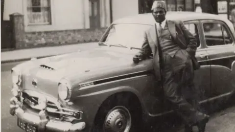 The Knights of the Raj Mozamil Kazi with his car