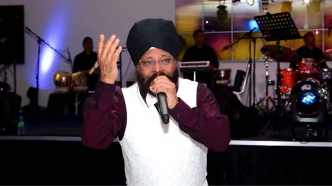 BBC Jasbir Wouhra at a performance