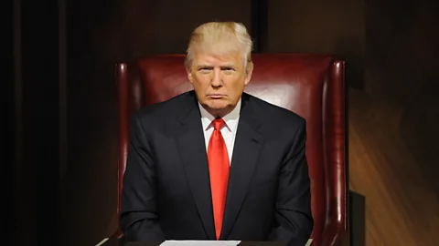 NBC Universal The Apprentice was a reality show in which Trump would assess potential employees then dismiss failed candidates with the catchphrase “You’re fired!” (Credit: NBC Universal)