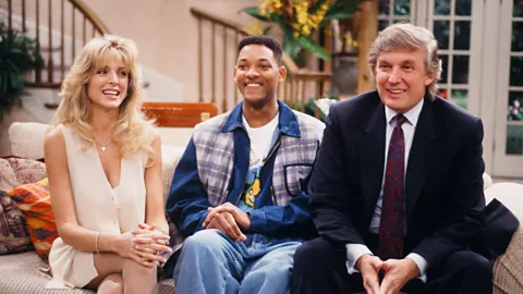 NBC Universal Donald Trump’s relationship with television dates back 30 years – initially, he appeared most often in cameos on sitcoms like The Fresh Prince of Bel Air (Credit: NBC Universal)
