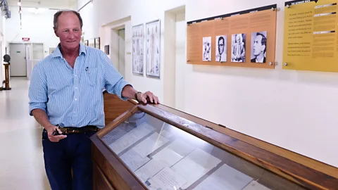 Richard Holmes Hennie Joubert opened The Heart of Cape Town Museum in 2007 to mark the 40th anniversary of the operation (Credit: Richard Holmes)