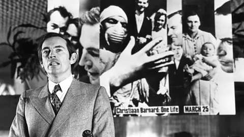Stan Meagher/Getty Images Performing the world's first successful heart transplant transformed Professor Christiaan Barnard into an overnight celebrity (Credit: Stan Meagher/Getty Images)