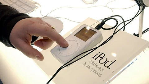 Getty Images Few outside Silicon Valley anticipated the iPod before it was launched by Apple in 2001 (Credit: Getty Images)