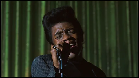 Alamy Among the icons of black history Boseman played was musician James Brown in 2014 biopic Get on Up (Credit: Alamy)