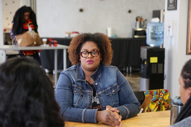 Kathryn Finney gives advice to founders at her BIG Incubator Program in Atlanta.