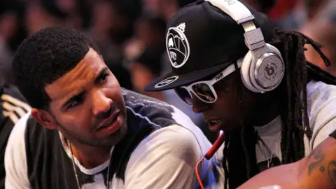 Getty Images Drake and Lil Wayne