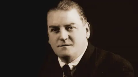 Velvet Wolf/BBC Scotland Fred Collins Founder of the Collins Variety Agency, Fred Collins, as a young man