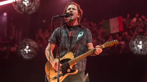 Getty Images Eddie Vedder of Pearl Jam