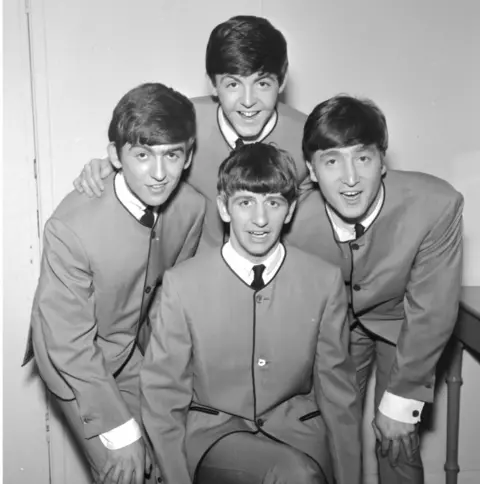 V&A Images Beatles wearing Pierre Cardin