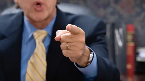 Getty Images Pointy man