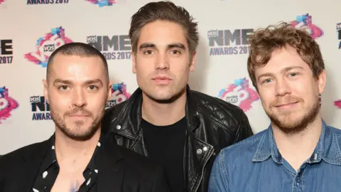 Getty Images Busted (l-r) Matt Willis, Charlie Simpson and James Bourne
