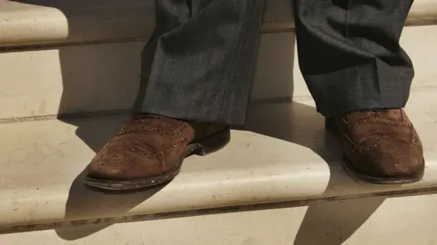 Getty Images Ken Clarke's shoes