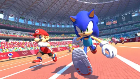 Nintendo  Sonic and Mario racing