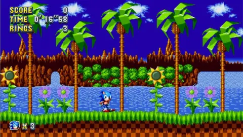 SEGA Sonic Gameplay