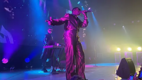 BBC TVORCHI performing on stage in Lviv