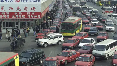 AFP Traffic in Beijing