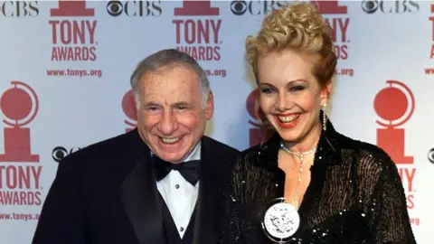 Getty Images Mel Brooks and Susan Stroman