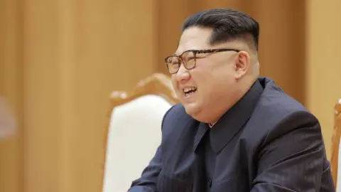 AFP Kim Jong-un in Pyongyang, 16 April