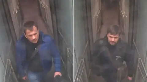 Metropolitan Police CCTV of Alexander Petrov and Ruslan Boshirov