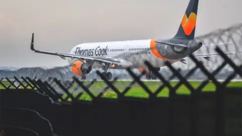 Getty Images Thomas Cook plane