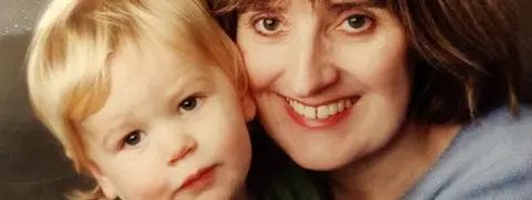 Rebecca Gascoigne Rebecca Gascoigne with her mum