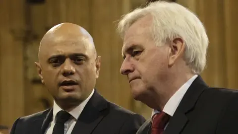 Getty Images Sajid Javid and John McDonnell