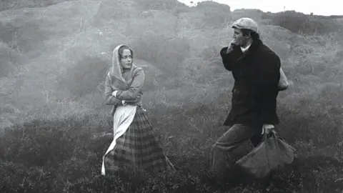 Bradford Enterprises Jenny Seagrove as young Emma and Liam Neeson as Blackie in the 1985 TV version