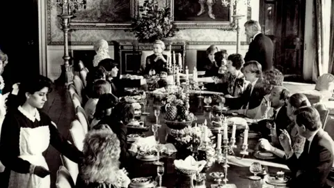 Bradford Enterprises Deborah Kerr as an older Emma at the head of the table