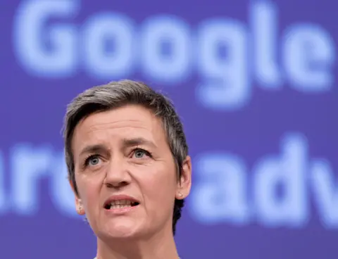 Getty Images EU competition commissioner Margrethe Vestager