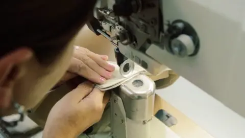 Luis Onofre  A worker at Luis' factory in northern Portugal