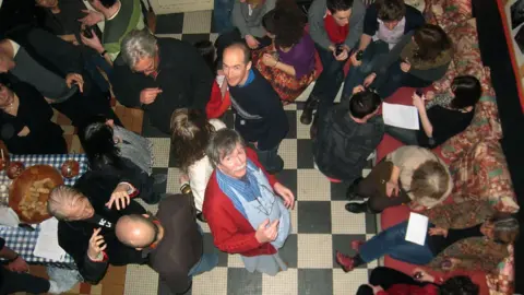 Jesper Haynes Jim Haynes in his Paris atelier