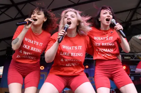 Getty Images Self Esteem in concert