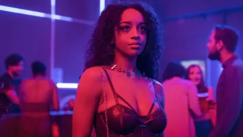 BBC/Dancing Ledge/Sophie Mutevelian Siena Kelly as Domino Day