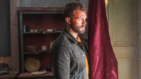 BBC/Two Brothers Jamie Dornan as Elliot in the second series of The Tourist