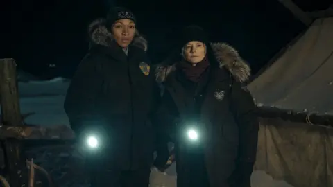 HBO/Sky Atlantic Kali Reis and Jodie Foster in True Detective: Night Country