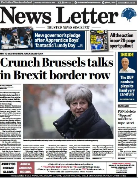 News Letter News Letter front page