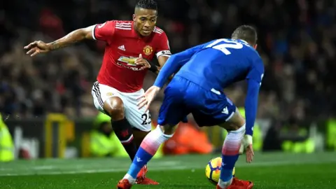Getty Images Antonio Valencia of Manchester United