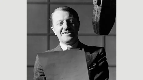 The BBC Home Service’s wartime satire It’s That Man Again (ITMA) starred Tommy Handley (Credit: BBC)